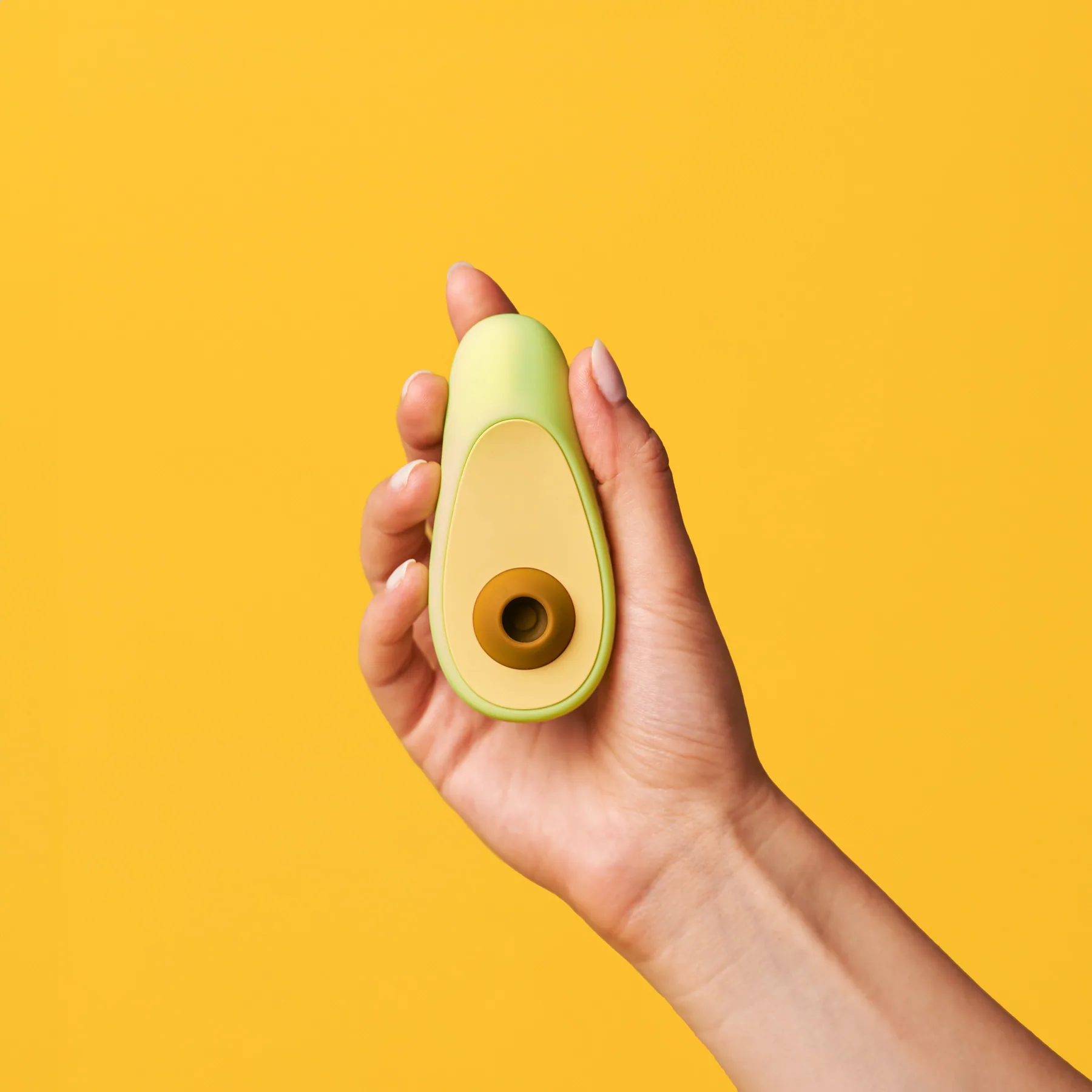 Avocado adult toy — detail close-up